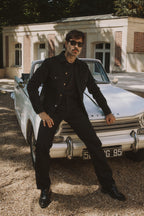 Veste en Jean Selvedge Noire