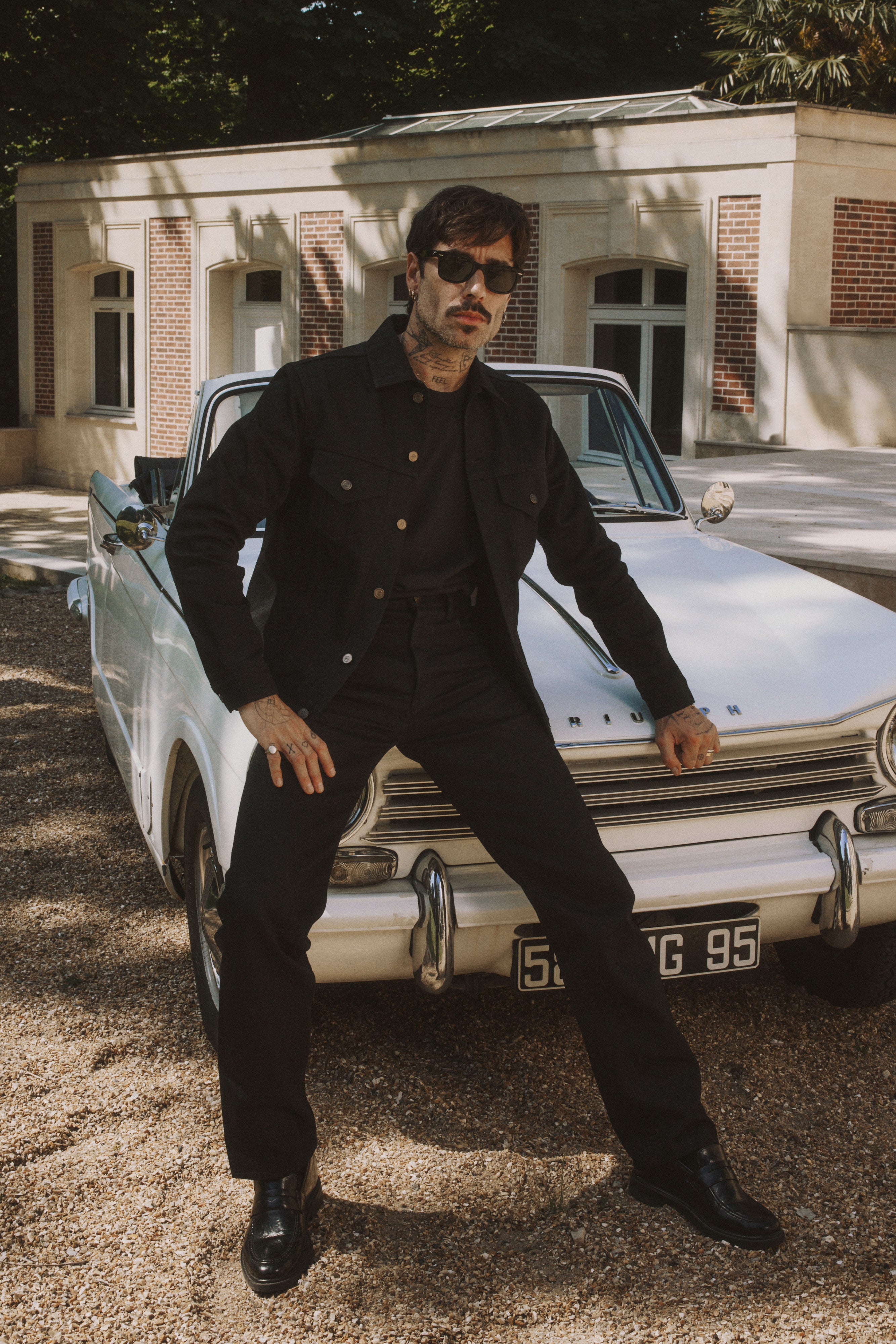 Veste en Jean Selvedge Noire