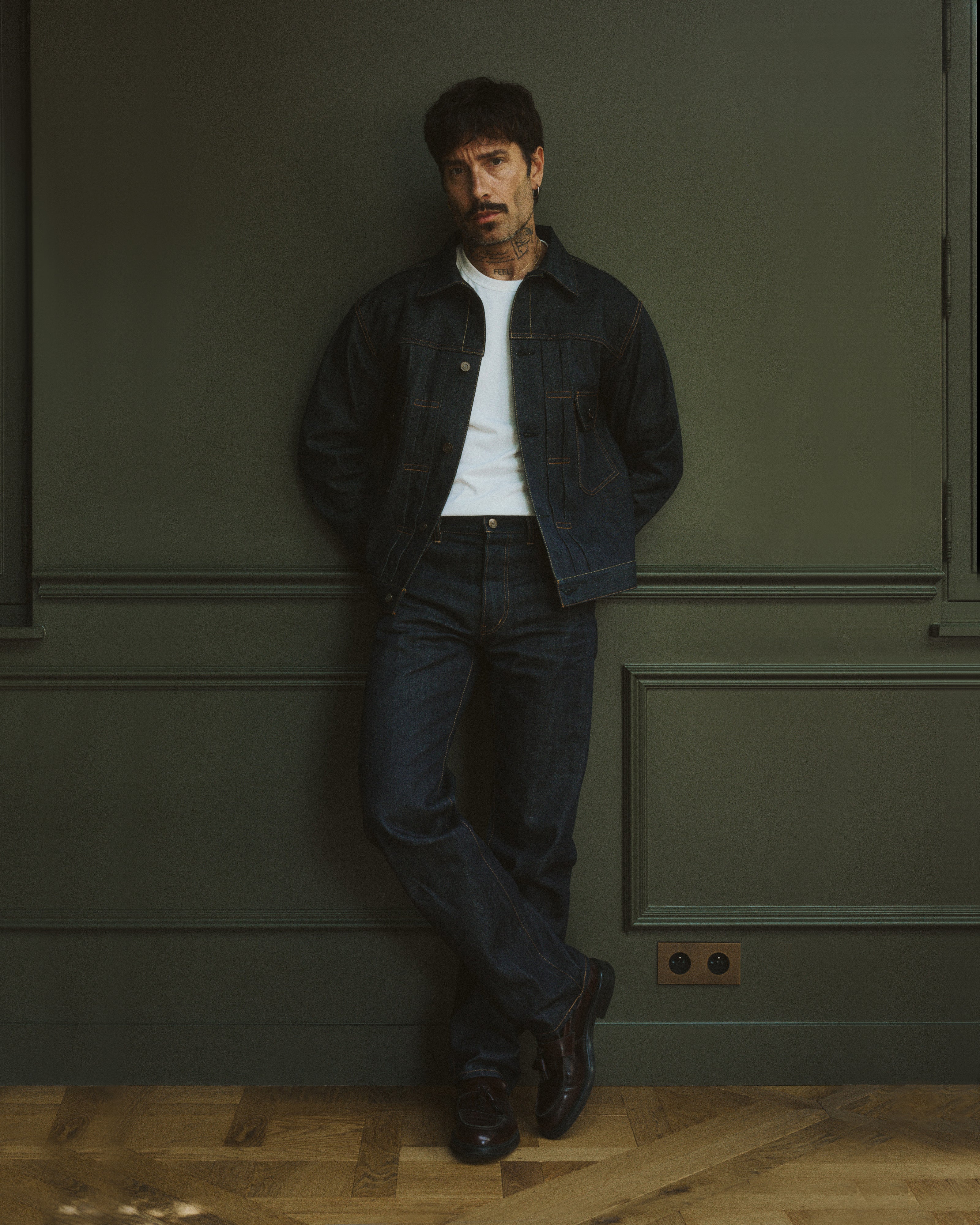 Veste en Jean Selvedge Indigo