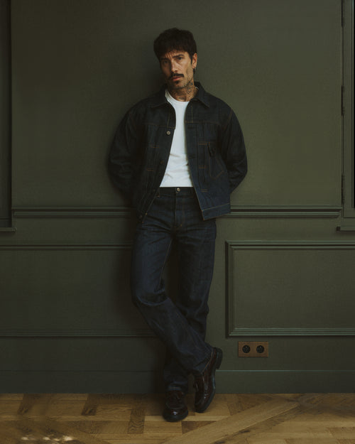 Veste en Jean Selvedge Indigo