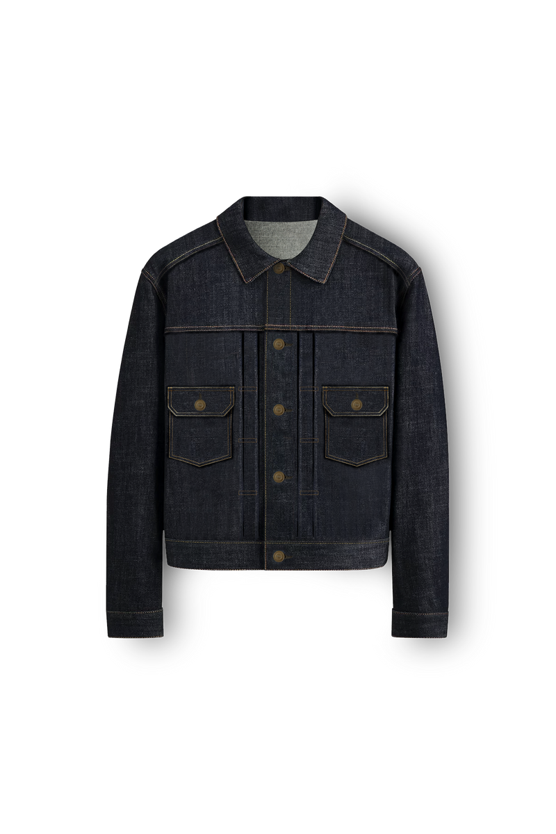 Veste en Jean Selvedge Indigo