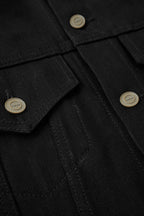 Veste en Jean Selvedge Noire