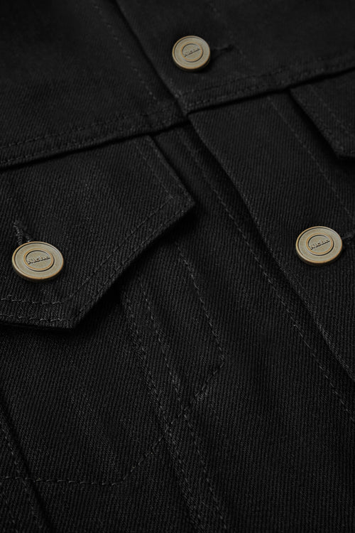Veste en Jean Selvedge Noire