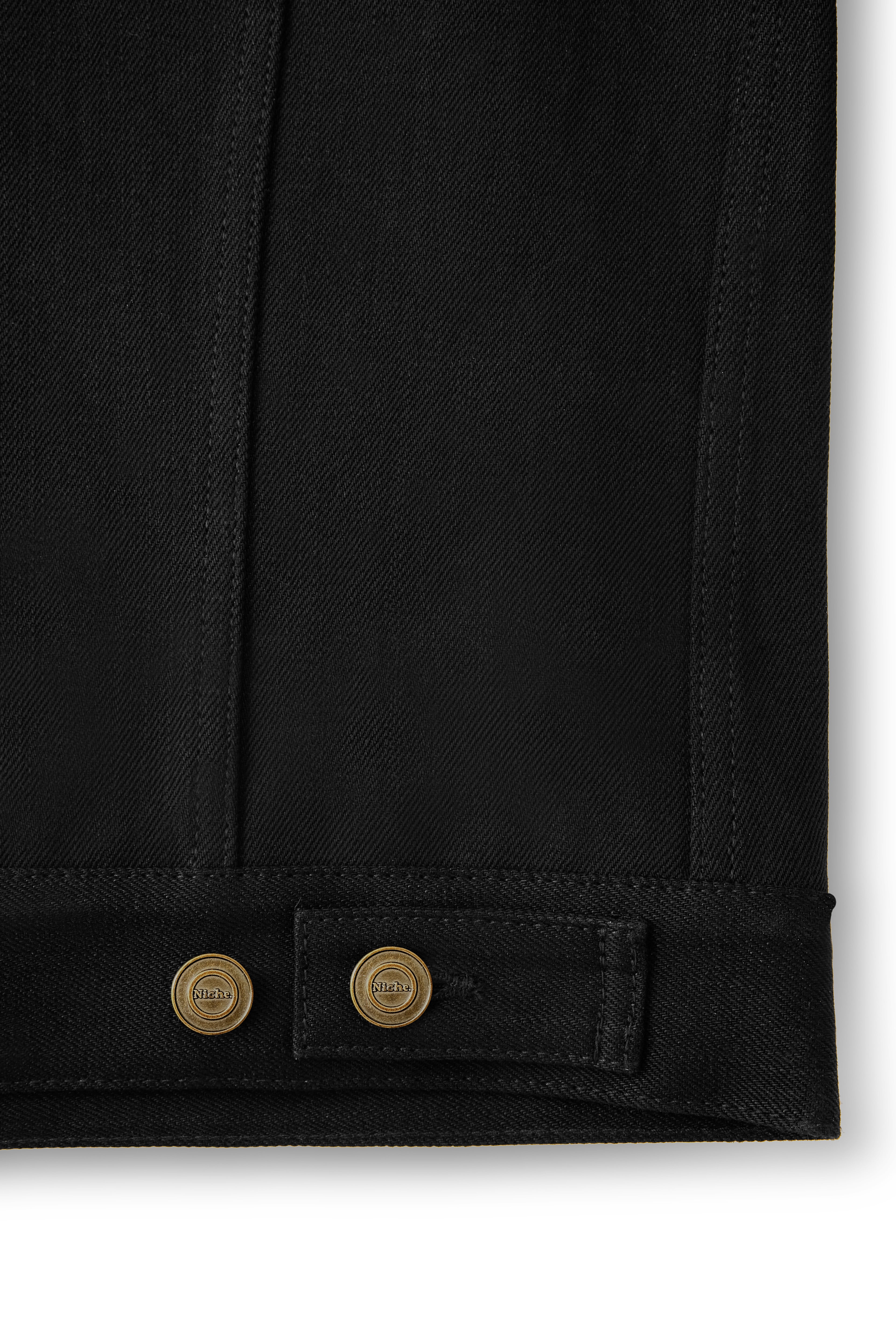 Veste en Jean Selvedge Noire